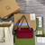 Gucci 446744 GG Marmont Multicolor mini shoulder bag Red