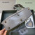 Balenciaga 67130723 Le Cagole Small Shoulder Bag Crocodile Embossed In Gray