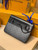 LV M80107 Louis Vuitton Pochette Steamer Monogram Eclipse - luxibagsmall