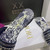Dior Women's Shoes Diamond Embroidered Dway Slide KCQ209TJE Navy blue