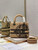 Dior M0565 Lady D-Life Medium Bag Beige Union Jute Fabric