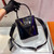 Prada Panier ostrich leather 1BA319 Bag Black