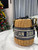 Dior M7600 Dior Wicker Basket Shoulder Bag Blue Oblique - luxibagsmall