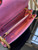 Valentino XW2B0K26 Stud Sign Nappa Shoulder Bag Rose Red