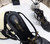 YSL Cassandra Sandals Leather With Monogram Black 30126 - luxibagsmall