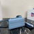 Prada 1BA269 Saffiano Leather Prada Monochrome Bag Blue