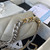 Chanel As1160 Chanel 19 Handbag Flap Lambskin B04852 94305 Grey Silver