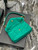 Saint Laurent Lou lou Puffer Mini Bag YSL 620333 Canvas and smooth leather Green
