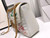 Gucci 443496 GG Marmont Medium Matelassé Shoulder Bag White and printer - luxibagsmall