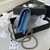 Chanel AP1450 Wallet on Chain Lambskin A33814 Blue