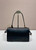 Prada Soft Sound medium leather shoulder bag 1BN023 Black