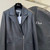Dior 125V43  Women's Cropped Jacket 38116 Black Lambskin