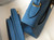 Hermes Kelly Bag Hermes 19CM Epsom Shoulder Mini Bag Blue 20476