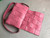 Bottega Veneta BV 578004 Cassette  Cross-body Bag 58890 Rose Red