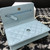 Chanel A68052 Wallet on Chain bag lambskin Imitation Pearls gold Light Blue