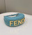 Fendi 8BR798 Fendigraphy Small 80056M Blue leather Bag