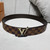 LV Women's Men's Belts Collection Louis Vuitton Initials 40MM Belt 19087