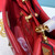 Valentino 2021 Roman Stud The Handle Bag In Nappa 0097L Red