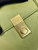 Prada Soft Sound medium leather shoulder bag 1BN023 Pistachio Green