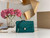 Bvlgari 291859 Serpenti Forever Chain Wallet Green