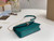 Bvlgari 291859 Serpenti Forever Chain Wallet Green