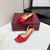 Dior Women Bow Heeled Slingback Sandal KCO576LAB_S23T Lambskin D10032