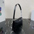 Prada 1BC155 Saffiano leather mini bag Black