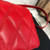 YSL 568906 Yves Saint Laurent Crossbody Chain Bag Red - luxibagsmall