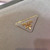 Prada 1BA282 Medium Saffiano Leather Prada Matinee Bag Gray - luxibagsmall