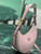 Prada 1BC194 Arqué small leather Shoulder  Bag Ligth Pink