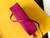 YSL 520534 Lou Camera Bag In Matelassé Leather Plum