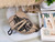 Dior Saddle Bag Beige Jute Canvas Embroidered M0446