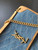 YSL 633158 Niki Medium Chain Bag Denim with leather