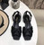 Yves Saint Laurent Tribute Flat Sandals In Smooth Leather 30149 - luxibagsmall