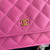 Chanel AP0250 Wallet on Chain Lambskin A33814 Pink