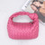Bottega Veneta BV 651876 mini Jodie Rose Red