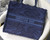 Dior Book Tote M1286 Blue Camouflage Embroidery - luxibagsmall