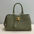 Celine 114963 Medium Appoline Bag In Supple Calfskin Handbag Green