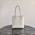 Prada Saffiano Leather 1BG342 Tote White