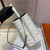 Prada 1BA212 Medium Saffiano Leather Prada Panier Bag in White - luxibagsmall