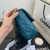 Chanel 19 Large Handbag Lambskin Gold AS1161 Lake Blue