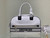 Dior M6202 Medium Dior Vibe Zip Bowling Bag White Smooth Calfskin