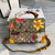 Gucci 603221 Padlock GG Small Bamboo Shoulder Bag Yellow