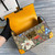 Gucci 603221 Padlock GG Small Bamboo Shoulder Bag Yellow