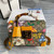 Gucci 603221 Padlock GG Small Bamboo Shoulder Bag Yellow