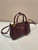 Prada Galleria mini Saffiano leather bag 1BA916 Wine Red