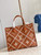 Louis Vuitton M46015 LV M46016 Onthego MM Monogram Arizona Brown