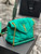 YSL 577476 Saint Laurent Puffer Small Bag In Quilted Lambskin Leather Green