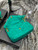 YSL 577476 Saint Laurent Puffer Small Bag In Quilted Lambskin Leather Green