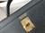 Hermes Kelly Bag Hermes 19CM Epsom Shoulder Mini Bag Black Gold buckle 20455